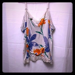 22/24 floral Camisole Lane Bryant